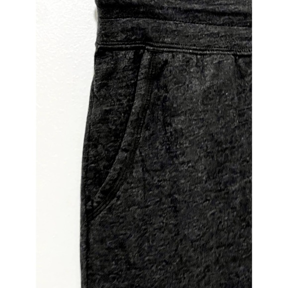 Reebox Charcoal Heather Gray Retreat Crop Leggings Size Medium - Picture 5 of 8